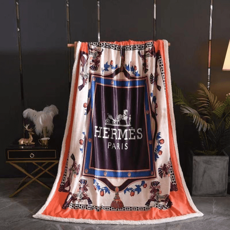 HERMES | King Size Blanket